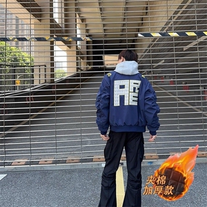 潮牌街头棒球服外套男士春秋季2025新款潮流休闲夹克男女宽松百搭图片