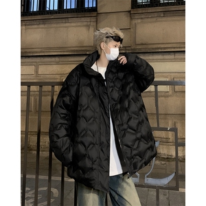 F105-P90 2024新款潮流百搭保暖棉服外套冬季韩版潮流棉衣男图片