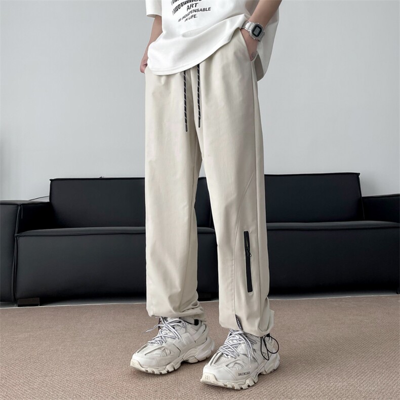 防风防水运动登山裤宽松直筒休闲工装冲锋裤男K230-P40，男装工装外套，星座308B-2