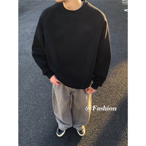 卫衣男春季韩版潮流港风宽松休闲潮牌上衣WY05511-P50图片