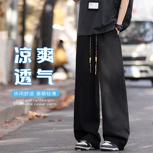 2026夏季新款潮流仿麻挂绳舒适休闲裤男K6768-特P29建议零售价68图片