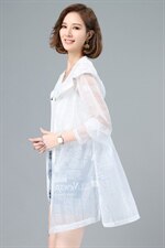 薄款印花防晒衣女式中长款夏季2025新款防紫外线连帽透气冰丝外套，女装防晒衣，依倍林