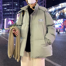 冬季港风韩版宽松加棉加厚连帽冲锋衣棉衣棉服MY6210P115控158，男装夹克，电商A268A