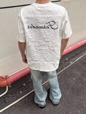 美式黑色立体浮雕短袖男款夏季小众提花刺绣t恤重磅cleanfit半袖，男装T恤，四季星座505