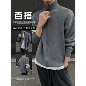 1506A/GM020/P60高端针织开衫外套男春秋冬季图片