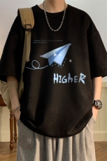 麂皮绒短袖t恤男大码半袖男JD82270-P25，男装T恤，电商A040
