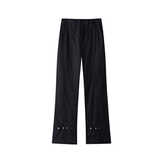 白底平铺立体美式高街复古微喇牛仔裤男显瘦铆钉直筒裤子KZ015P60，男装牛仔裤，电商B312