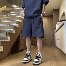 量大优供视频泡泡纱速干短裤男CP75-特p25，男装牛仔裤，电商B371