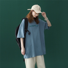 1中性风图案已注册大码M-5XL休闲情侣潮短袖T恤男7036F20控38，男装T恤，星座226-2