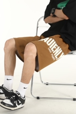 2025夏季新款潮发泡印花大码宽松休闲短裤M-5XL-P30，男装牛仔裤，电商B325