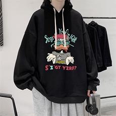 8XL连帽卫衣男大码胖子帽衫大号运动服WY2380-P35，男装卫衣，电商A040
