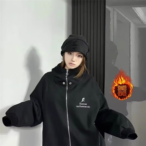 现货 潮牌街头风开衫卫衣男女2025春秋季宽松外套WB617-P51图片