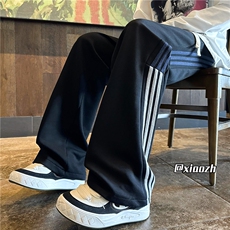 XZ616秋季新款异色织带撞色拼接破缝休闲长裤TY1089特P40控78，男装休闲裤，星座512A（原616）