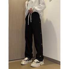 现货！春秋男士高品质华棉宽松排扣运动裤休闲裤K79-p48-控78，男装休闲裤，星座617B