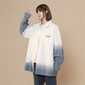 渐变色长袖衬衫X1213-DY155-P50控68（纤维）图片