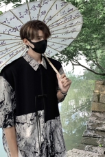 新中式套装TZ77797特P51衬衫CS77798特P33DK77055特P18套装控108，男装衬衫，星座227-7