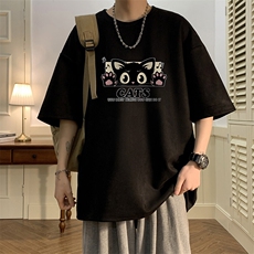 麂皮绒短袖t恤男大码半袖男酒店风JD82389-P25，男装T恤，电商A040