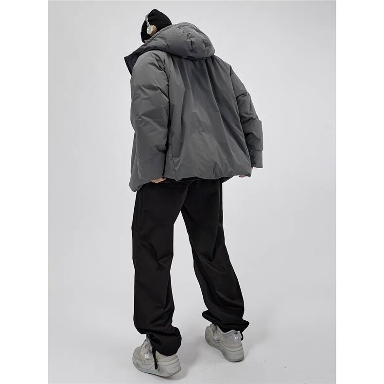 加绒加厚冬款男女连帽棉衣保暖面包服宽松外套MY2467P105,男装棉衣,星座1013-1