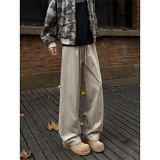 2025春季新款纯棉水洗休闲裤A509特P45控78，男装休闲裤，电商A309