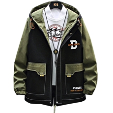 外套男新款春秋韩版潮流ins帅气上衣服工装休闲机能夹克DS205，男装夹克，星座509