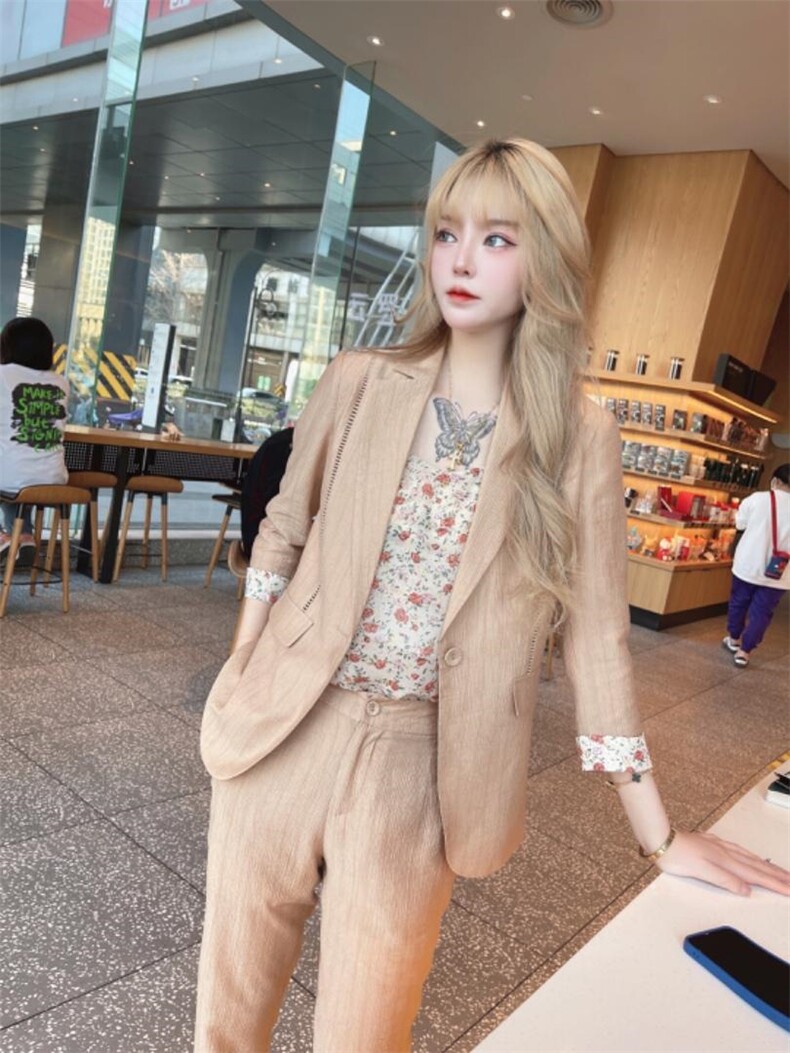 2022夏季新款套装，女装职业装，时尚名门