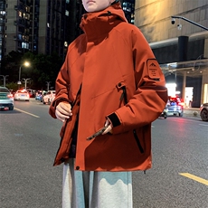 三合一情侣冲锋衣男石墨烯内里户外三防摇粒绒冲锋夹克-P128，男装夹克，电商B306