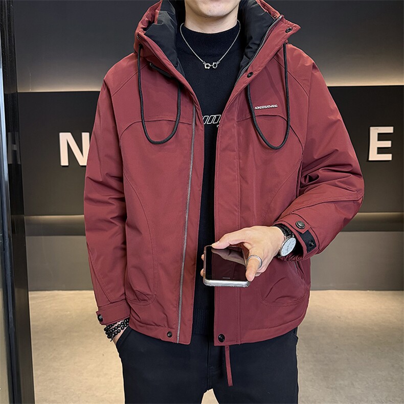 标50白鸭绒户外工装冲锋衣美式男装羽绒服C317-Y9958-P195,男装夹克,电商C317