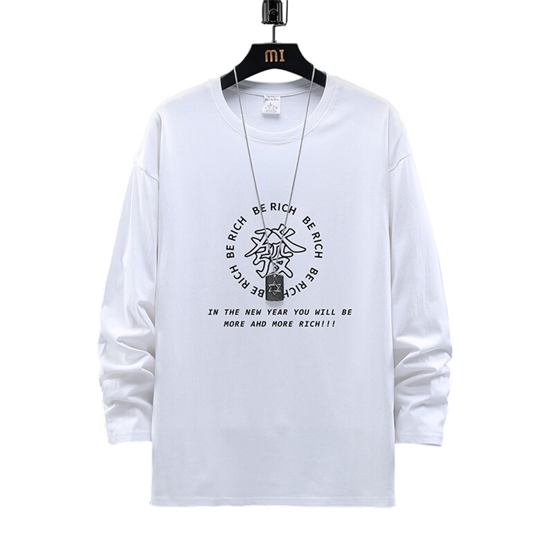 TX3163-P25纯长袖t恤男大码圆领打底衫体恤展架,男装T恤,电商A040A