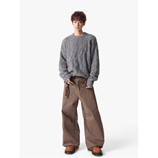 【现货】M5823-P55-控1084色入纯北极绒男士宽松套头纯色毛衣，男装针织衫/毛衣，电商B335