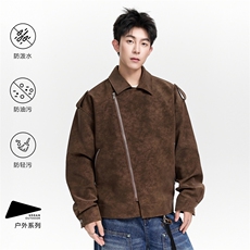 得物二开美式高街潮牌设计感夹克外套男2025秋季新款JK1239-P108，男装夹克，星座1103-3