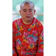 B203秋冬男女休闲圆领花卫衣外套团队表演出舞蹈服东北大花耀眼服，女装短外套，星座115A(原星座507）
