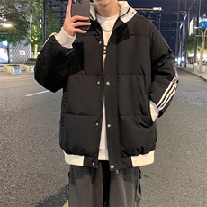 ！2025秋冬新款男士立领撞色棉衣百搭棉服外套MY200特P75，男装棉衣，电商B220