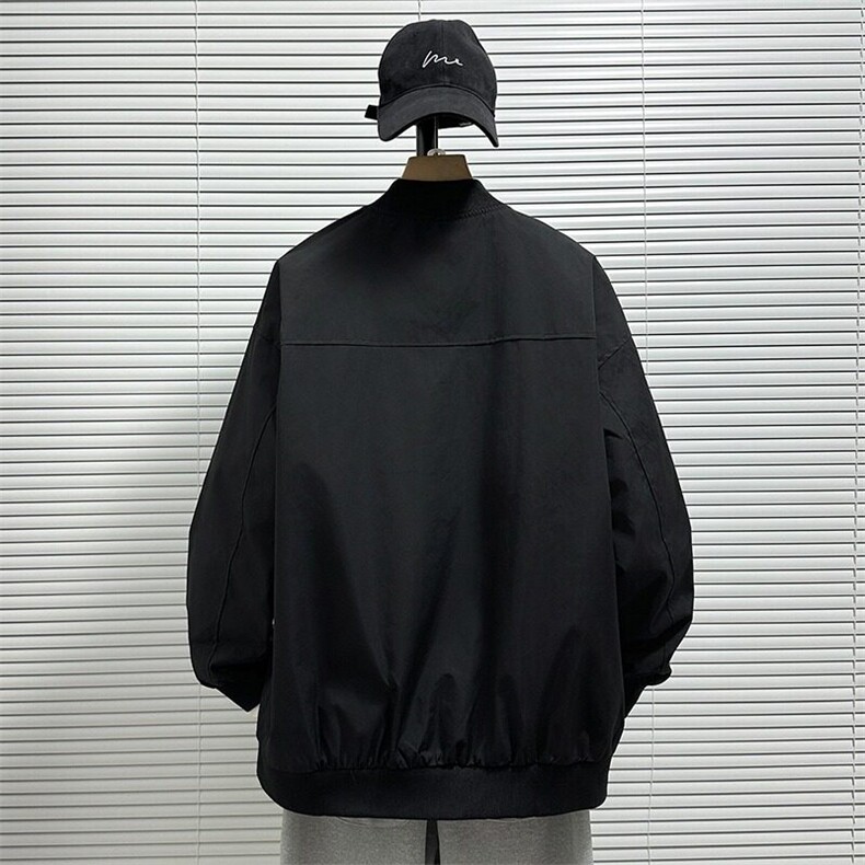 美式高街工装外套男设计感棒球服潮牌复古飞行员夹克LJK1011-p62,男装夹克,星座1008