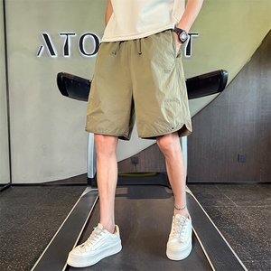 2025新款夏季短裤男宽松直筒速干透气休闲五分裤 A313-DK6166-P48图片