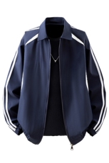 可二开美式学院风大码M-5XL棒球服夹克男立体白底JK78090P75控118，男装夹克，星座227-7