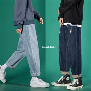 主推！纯色牛仔裤宽松休闲直筒老爹裤X715 NZ006批45控68，男装牛仔裤，星座715