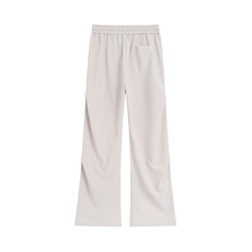 冰丝阔腿侧边褶皱休闲裤K012平铺92%聚酯纤维8%氨纶(S-2XL)TP24，男装休闲裤，电商A088