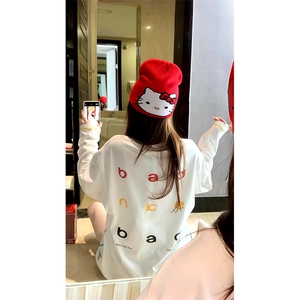 美式高街解构工艺速干长袖T恤衫男女款防晒上衣户外运动骑行服潮图片