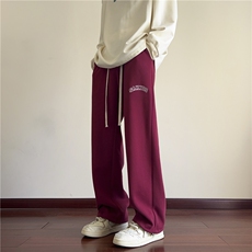 抖音得物品质可束脚百搭休闲卫裤212-2-DY78-特P40加绒特P45，男装休闲裤，星座808A-1
