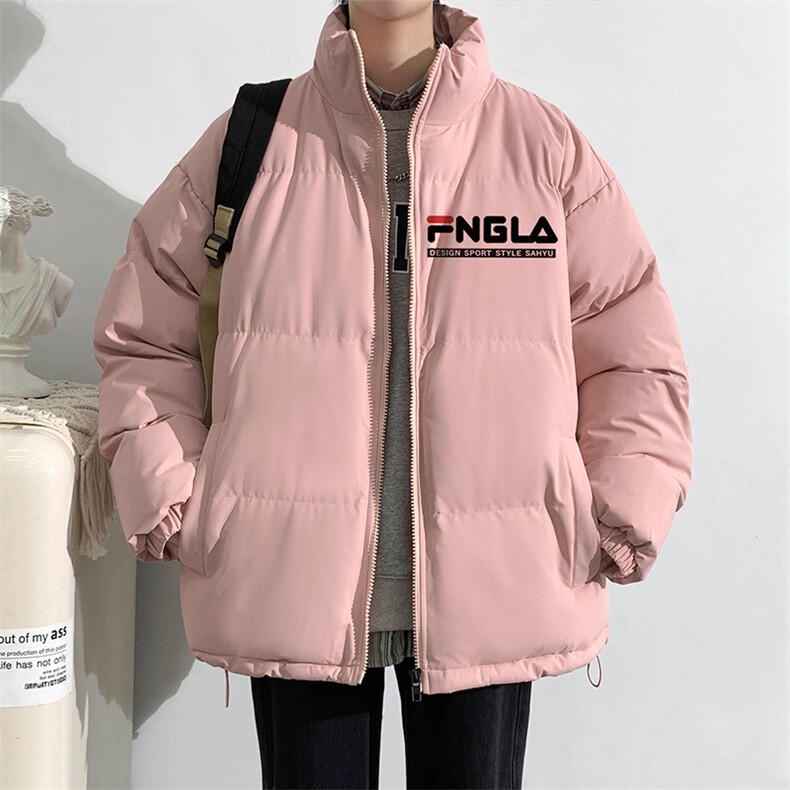 冬上新加棉加厚棉服潮青少年百搭休闲立领棉衣外套男女8802-P60,男装棉衣,电商A441-1