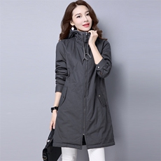 冬装新款女装外套正品大码加厚棉衣女外套6694，女装棉衣/棉服，秋牧寒烟