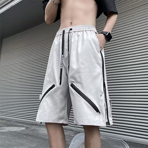男春夏新款青少年时尚冲锋裤短裤休闲裤D1039P35图片
