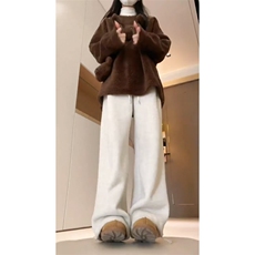 【有货】JRK02-特P60东北零下40度裤子男保暖加绒羊羔绒卫裤网图，男装休闲裤，星座1007（原301D）