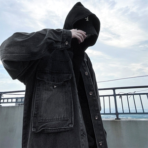 JK01-P88 控128  初秋新款上衣男女美式复古水洗牛仔夹克外套图片