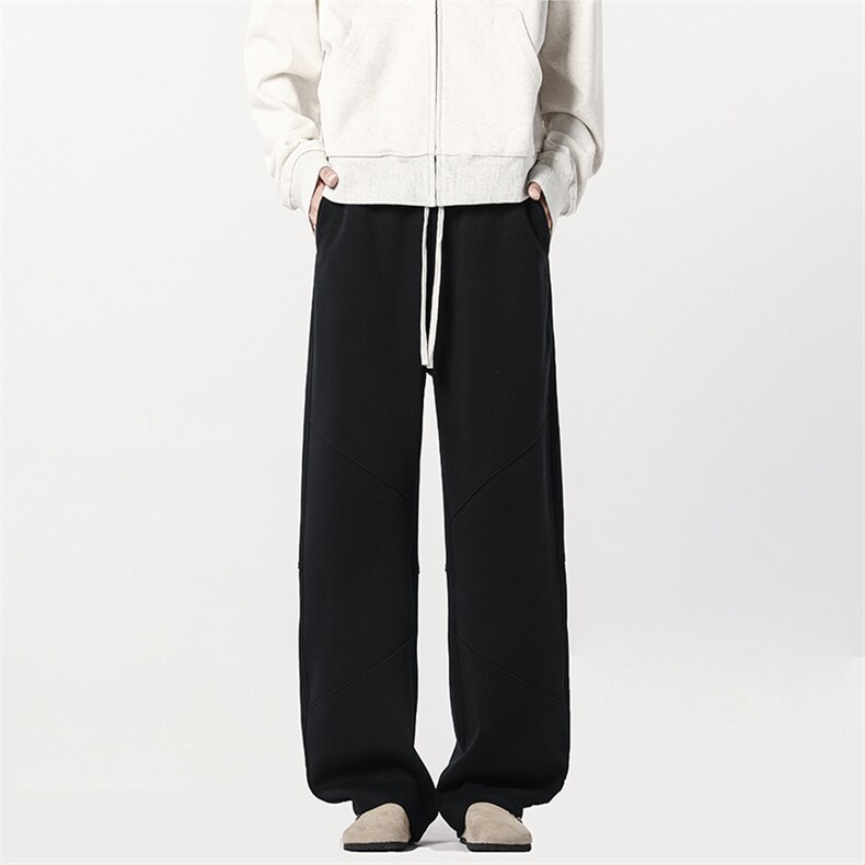 B258-K9973-P55控78抖音品质卫裤面料成分65%棉35%聚酯纤维,男装休闲裤,电商B258