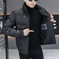 1018-MY926-P70棒球领棉衣外套男士2025冬季新款加棉加厚立领棉服，男装棉衣，星座1018