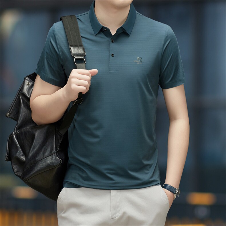 POLO衫男上衣半袖男衣服男士体恤衫休闲翻领爸爸短袖男WK6013-P67,男装Polo衫,星座1105-3