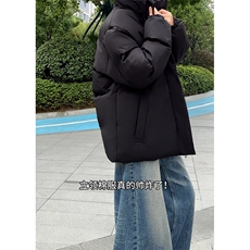 现货高品质美式冬季重磅三防加绒加厚羽绒棉衣立领厚外套棉服，男装棉衣，电商A486-1