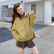 【26春新款】晕染拼接外套2D001-6753-175-K288，女装短外套，2D001