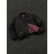 【有货】MF323ZZ-特95短宽bomber双面穿飞行夹克cleanfit棉服外套，男装夹克，星座1007（原301D）